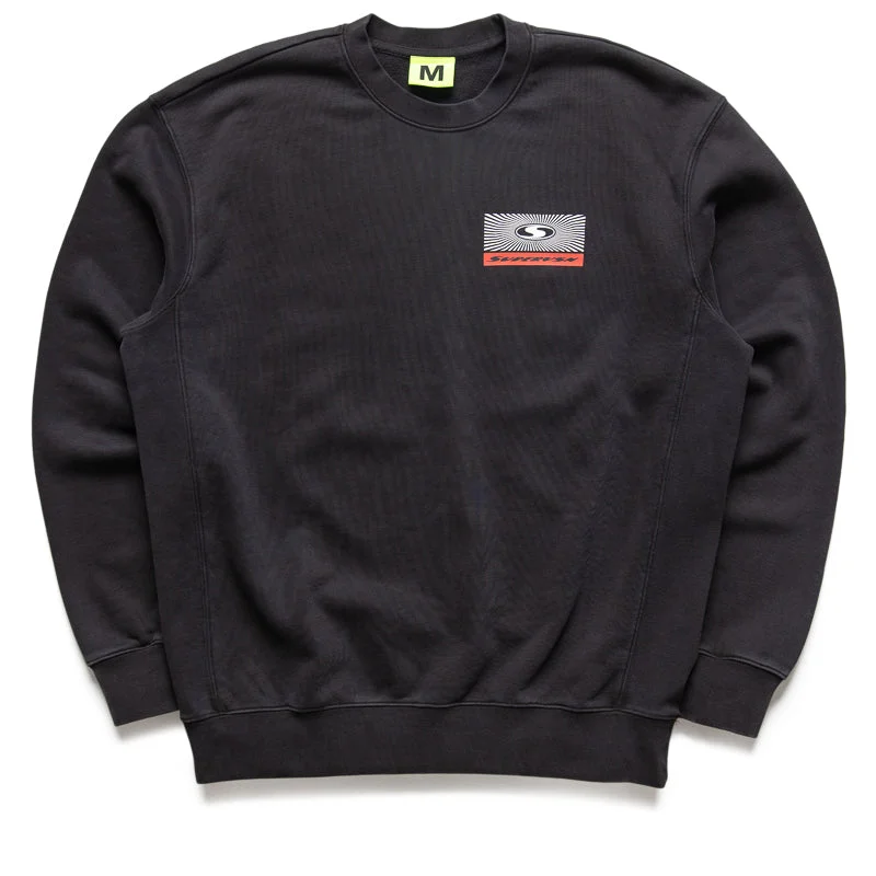 Supervsn Vibrate Higher Crewneck - Vintage Black