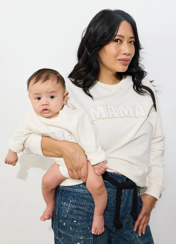 The Babe Toddler Sweatshirt Cream