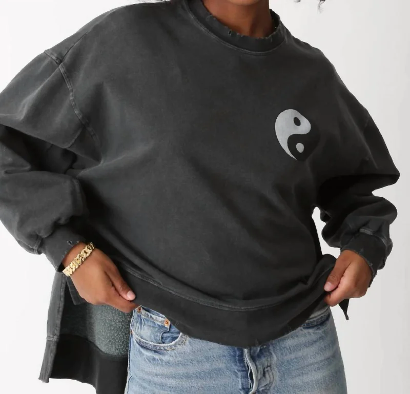 Apollo Sweatshirt In Onyx