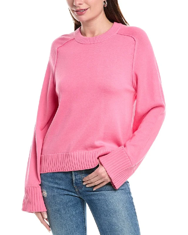 SIMKHAI Raglan Cashmere-Blend Sweater