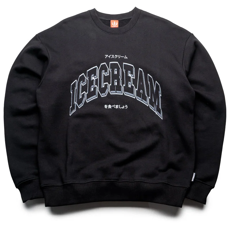 Ice Cream Frigid Sweatshirt - Black