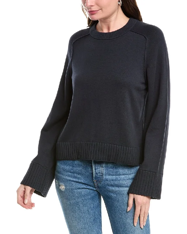 SIMKHAI Raglan Cashmere-Blend Sweater