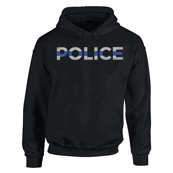 Hoodie Unisex - Police Thin Blue Line