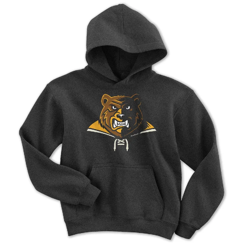 Boston Bear Silhouette Youth Hoodie