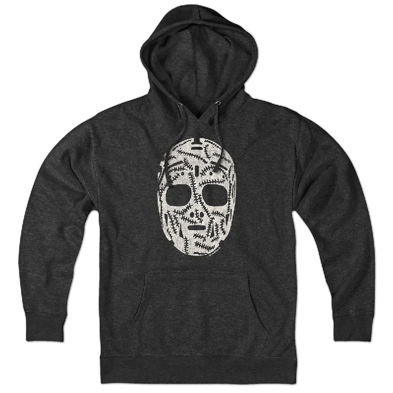 Boston Distressed Hockey Mask Hoodie