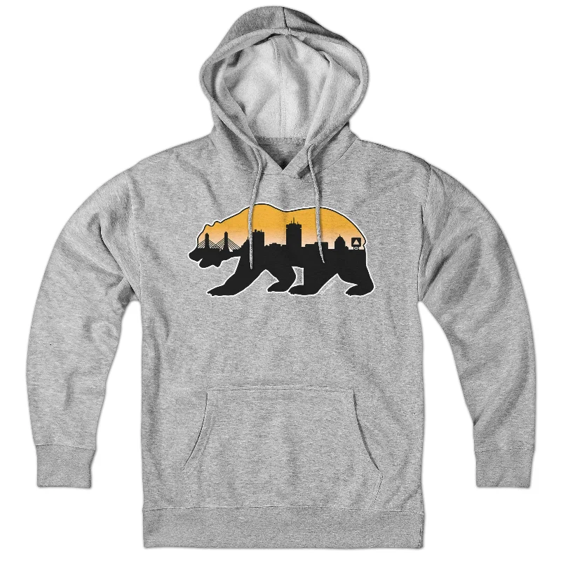 Boston Bear Skyline Hoodie