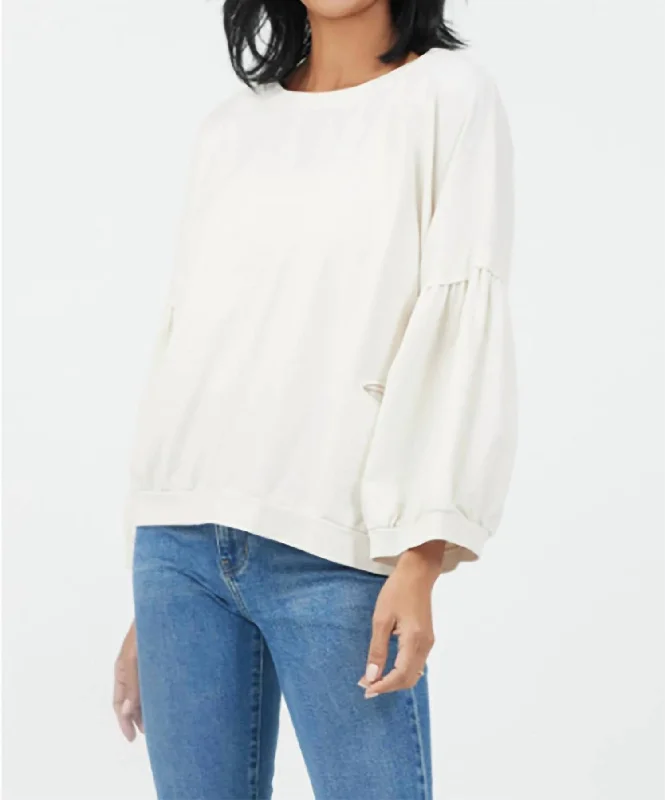 Bea Sweatshirt In White