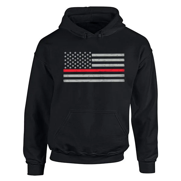 Hoodie Unisex - Classic Thin Red Line