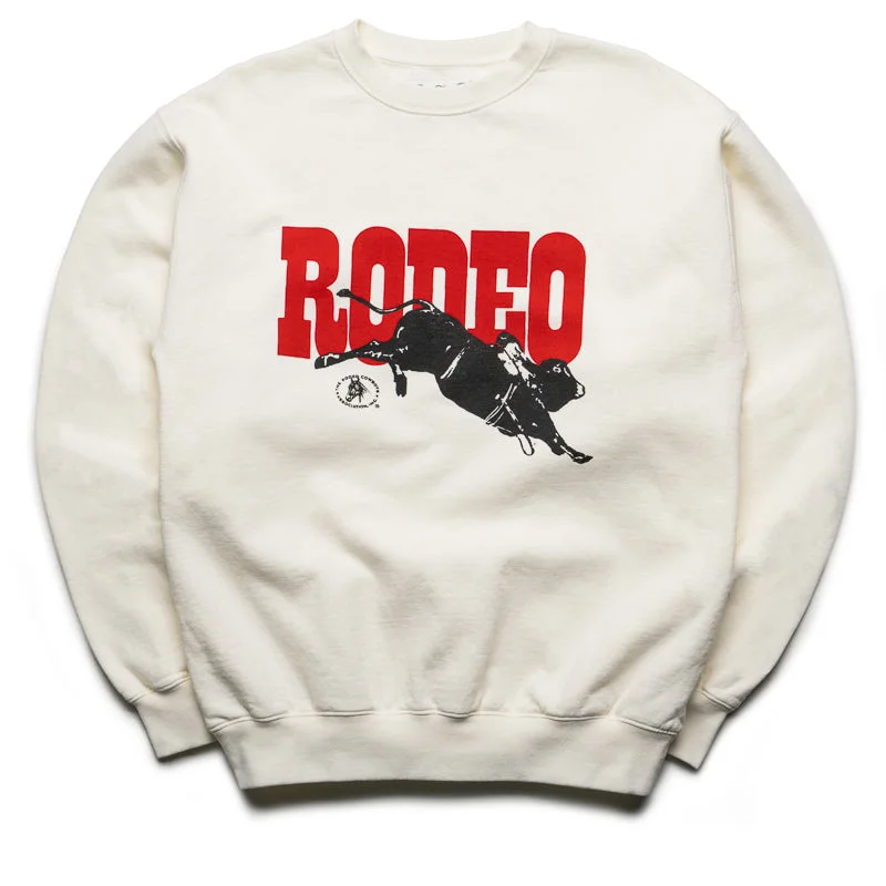 One Of These Days Go Rodeo Crewneck - Bone