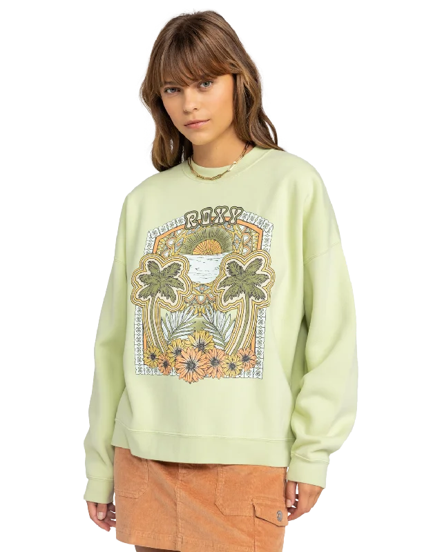 Lineup Oversized Crew Sweatshirt in Butterfly