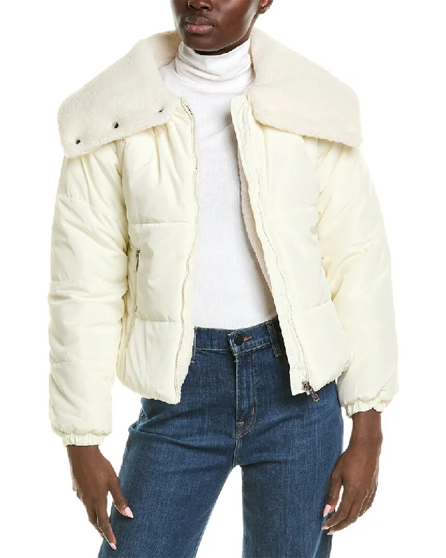 Nicole Miller Reversible Puffer Jacket