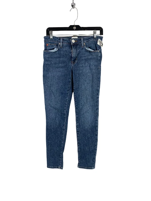 Jeans Skinny By Hudson In Blue Denim, Size: 28