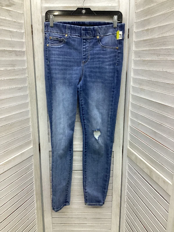 Jeans Skinny By Liverpool In Blue Denim, Size: 6