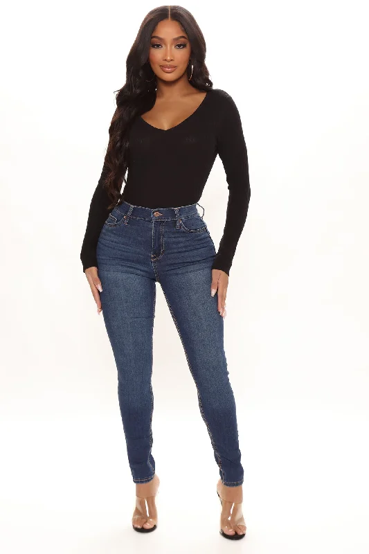 KittenAlarm - Out On The Town Skinny Jeans - Dark Wash