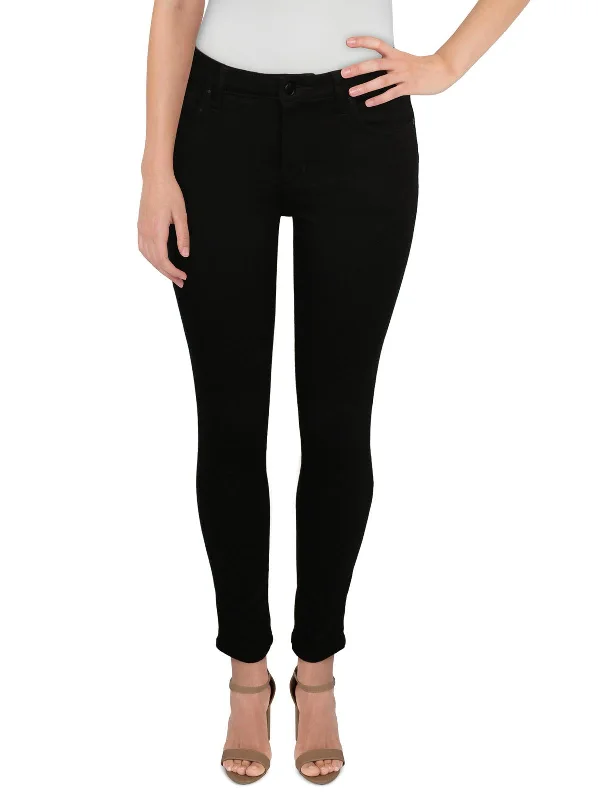 Womens Curvy Skinny Ankle Jeans