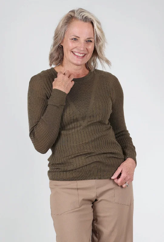 Maille Textured Pullover, Tisane