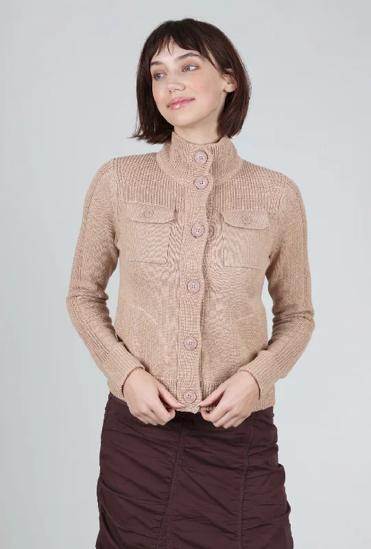 Cotton Cargo Cardie, Camel