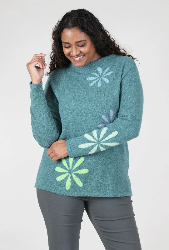 Irani Sweater, Emerald