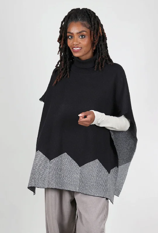 Popover Poncho, Black