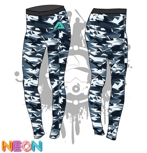 Abstract Camo Womens Leggings