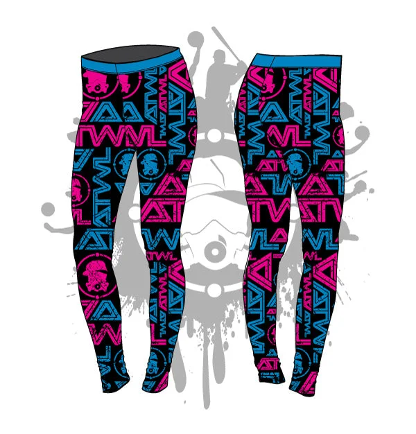 All Over Tron Womens Leggings