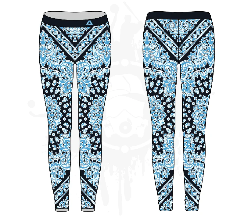 Bandana Womens Leggings: 3-color (7 Colors Available)