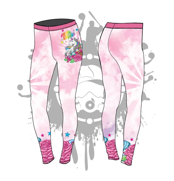 Candicorn Womens leggings