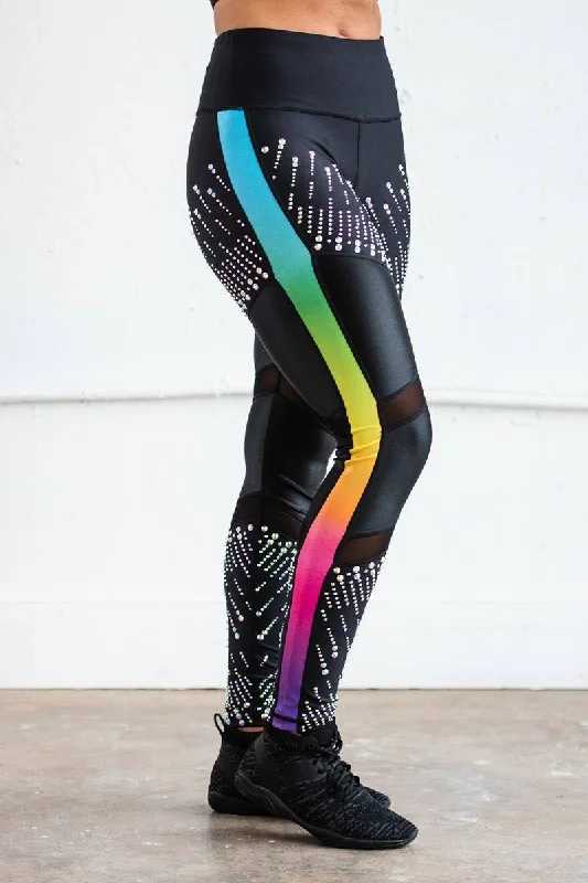 Legendary Legging in Rainbow Crystal Burst