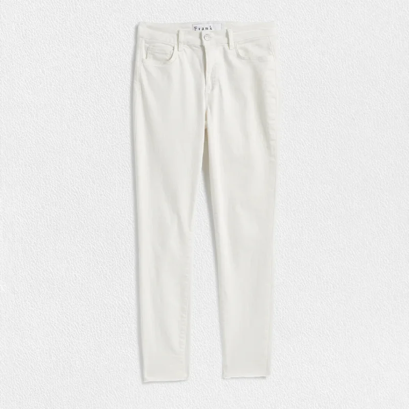 FRANK AND EILEEN - SLIGO SKINNY JEAN IN PERFORMANCE DENIM VINTAGE WHITE