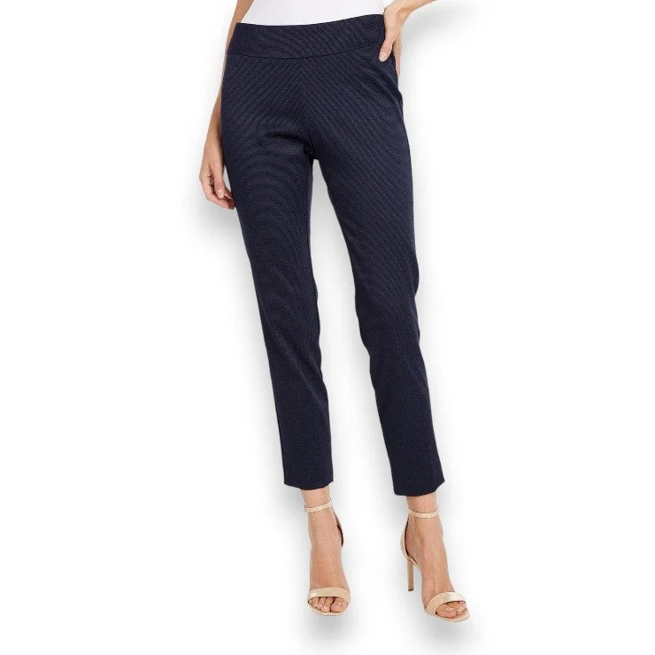 PULL ON PIQUE ANKLE PANT