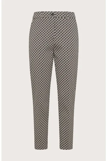 SEVENTY - SLIM FIT ANKLE LENGTH STRETCH JACQUARD PANT