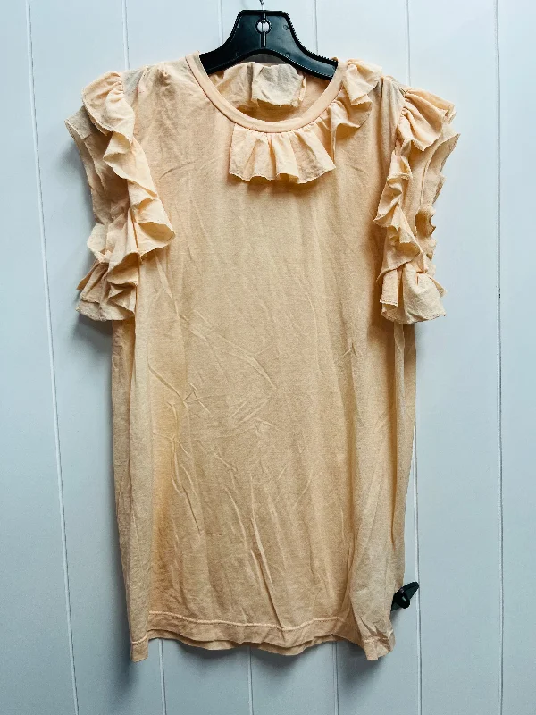 Top Short Sleeve By dswuared2 In Orange, Size: M