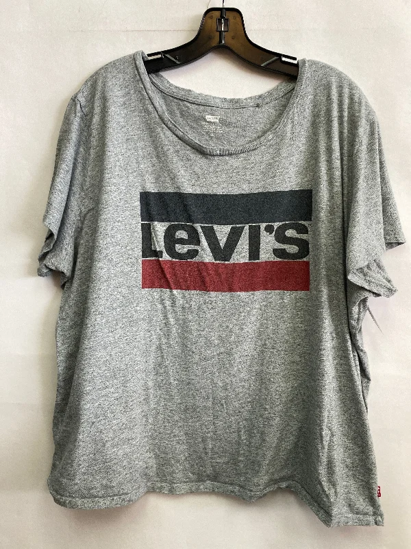 Top Short Sleeve By Levis  Size: 3x