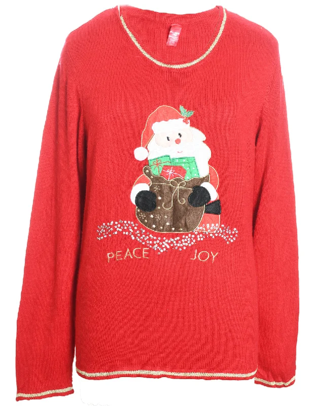 Santa Claus Christmas Jumper - XXL