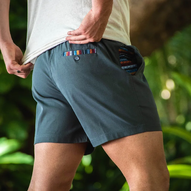 Sapien 2.0 Short (Casual Stretch) - Charcoal 5" & 7"