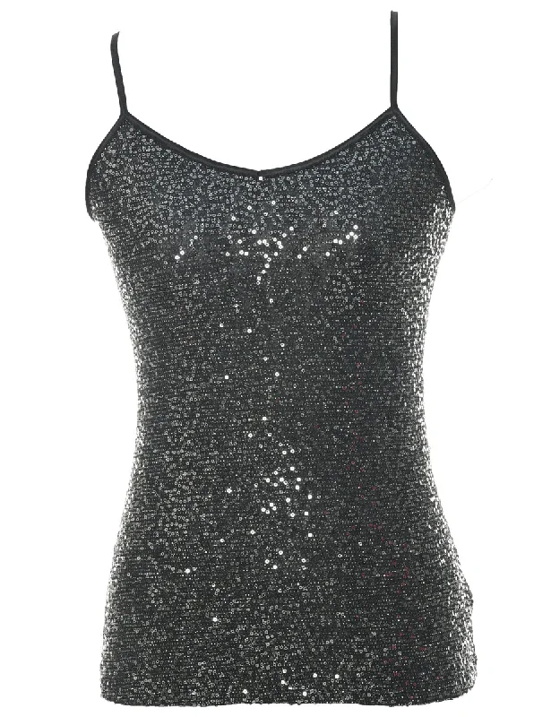 Sequined Party Top - XS