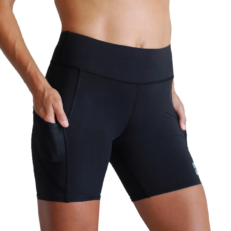 Women's Flex-Fit Compression Shorts 6-inch Inseam